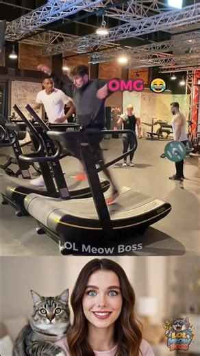 Try Not To Laugh for His Gym Fail 😂🤣