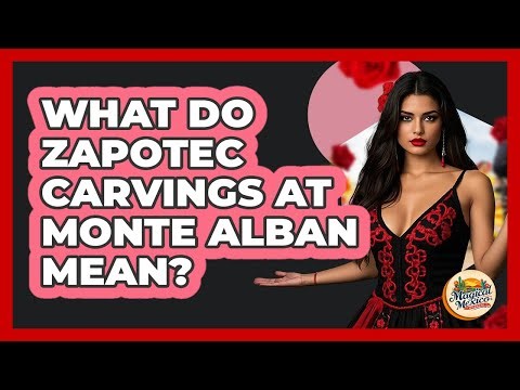 What Do Zapotec Carvings At Monte Alban Mean? - Magical Mexico Moments