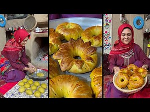 How We Bake Traditional Saffron Bread and Share It with School Kids 🔆