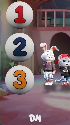 Learn Numbers 1 to 7 | Counting to 7 | Count Numbers 1 2 3 4 5 6 7 ‪@dominoki‬