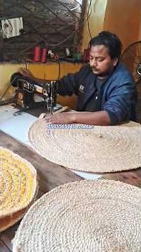 how to make braided cotton rugs making at home #2025 jute rugs