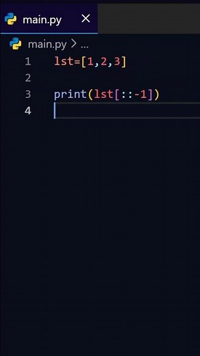 Reverse a list using Python #coding #python #programming