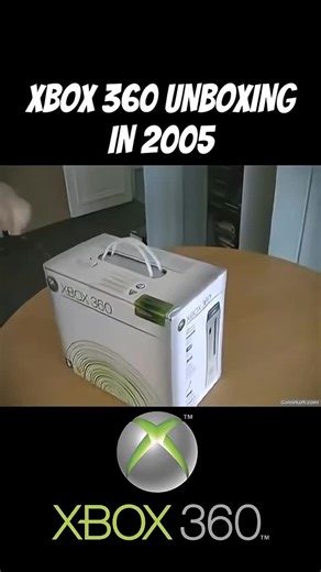 Xbox 360 unboxing in 2005 Follow @iwantnostalgia_ For More! #nostalgia #nostalgiacore #nostalgic #remember #memories #goodolddays #fromthepast #familiar #childhood #throwback #90s #80s #2000s #vintage #retro #1980s #aesthetic #explore | IWantNostalgia
