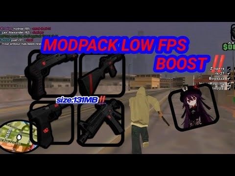 SHARE|| MODPACK LOW FPS BOOST‼️GTA SAMP ANDROID 