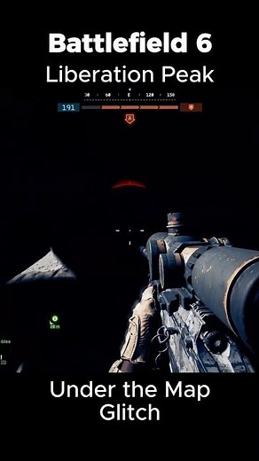 Battlefield 6 Liberation Peak Under the Map Glitch
