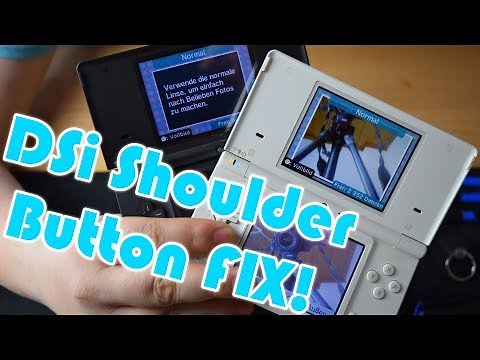 Quick & Easy Nintendo DSi Shoulder Button Fix