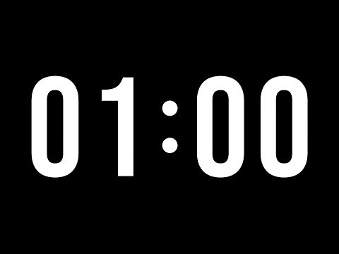 60 Seconds Timer and Alarm | Big Text | Countdown Timers | 60 Second Timer with Alarm |Infinity Free