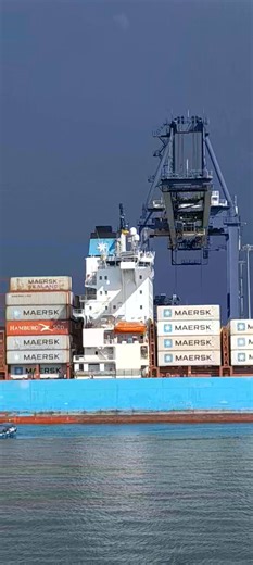8K views · 196 reactions | MAERSK SHIP CONTAINER | The Ship Shipping | Facebook