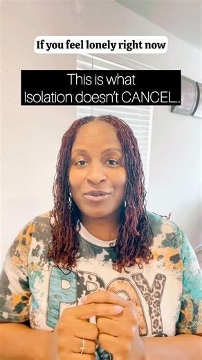 You Feel Lonely—But God Still Chose You Because…