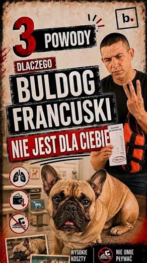 3 powody dlaczego Buldog Francuski nie jest dla Ciebie #buldog #francuski #dlaczegonie #behave #pies