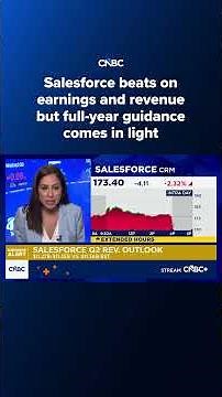 Salesforce beats on earnings and revenue but full-year guidance comes in light