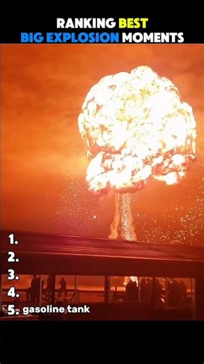 Ranking Huge Explosion Moments