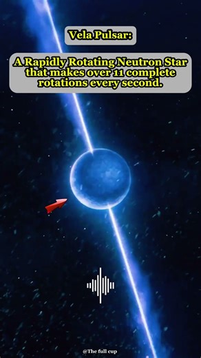 Vela Pulsar Neutron Star: Ejecting Matter At 70% Speed of Light 🤯 #Space #universe #exploration