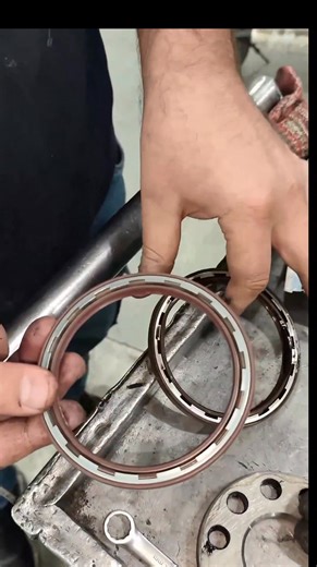 5.9K views · 17 reactions | engine oil seal replacement guide without tool #auto #mechanic #shorts #ideas | TopVideos | Facebook