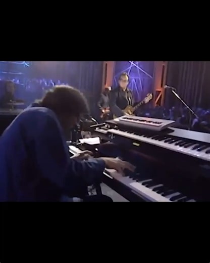 “Originally, it was a very uptempo, aggressive song. I had made this mistake several times. At the time of ‘Imperial Bedroom’, I came to terms with the fact that I was sacrificing the power of certain songs to this mad pursuit of tempo. Everything had to be delivered forcefully. I don't know whether it was just a natural process or, literally, cumulative exhaustion of what were very intense years. "Man Out of Time" is the one time I said, "No, stop. Let's play this at the right tempo." And we we