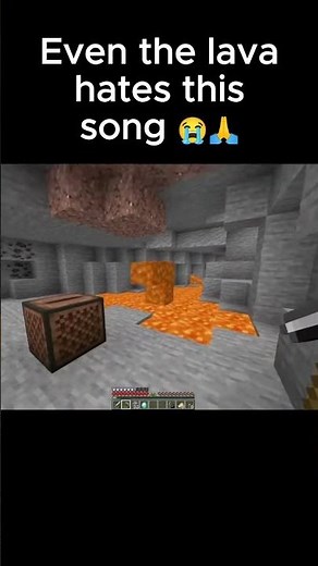 💀The song that makes lava angry 🙏 𝗪𝗔𝗜𝗧 FOR IT! #minecraft #meme #shorts