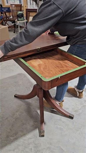 Antique Card Table #antiquefurniture #home #history