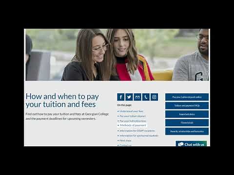 My student fees - Georgian College