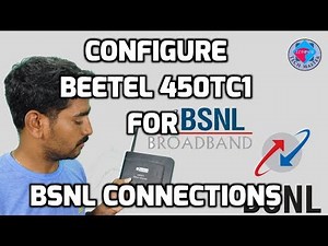 BEETEL 450Tc1 Wifi Modem Configuration For BSNL Broadband - Tamil News HD -தமிழில்
