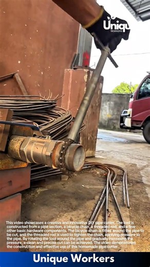 DIY Pipe Cutter: Innovative Homemade Tool for Precise Cuts