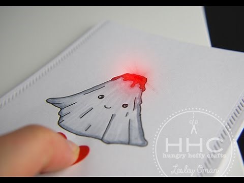 Lava you - Light Up Valentine's Card with Chibitronics LED