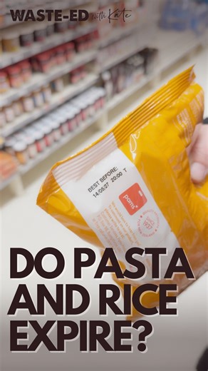 Did you know rice is one of the top 10 wasted foods in NZ? Considering how long these pantry staples actually last when stored correctly, we shouldn’t really be wasting any of it!♻️ 🌾 #foodwastetips #sustainability #lovefoodhatewaste | Waste-Ed With Kate
