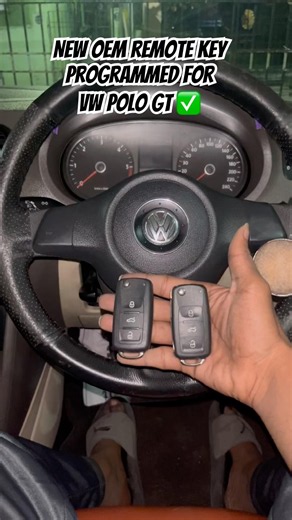 VW Polo GT OEM Remote Key Programming | Car Key Expert in Chennai | Chennai Key Makers 🔑