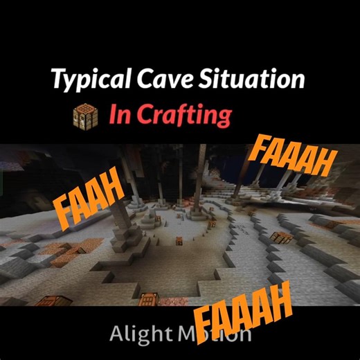 Typical Cave Situation In Crafting