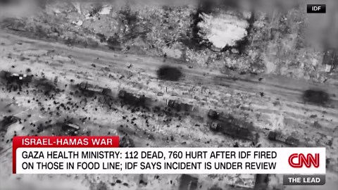 Video from Israeli military shows moments of carnage at Gaza food aid site