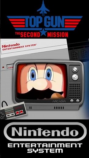 TOP GUN The Second Mission NINTENDO NES 👌💖