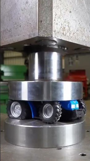 Hydraulic Press vs Tractor — Full Realistic Crush #usa #usashorts