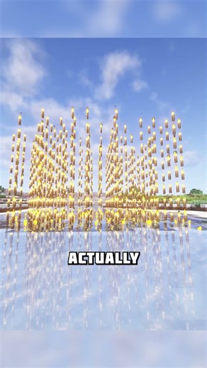 Floating torch in Minecraft #shorts