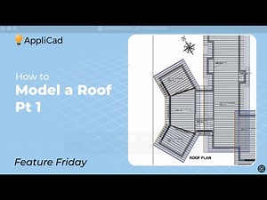 How to Model a Roof Pt 1 – AppliCad Roof Wizard Feature Friday