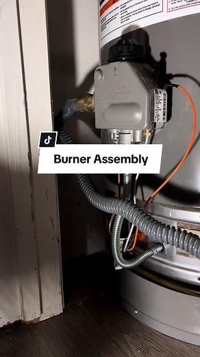 Replacing a burner assembly for a water heater