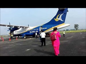 TAKE OFF II DHANGADHI AIRPORT II ATR 42 - 320 II BUDDHA AIR