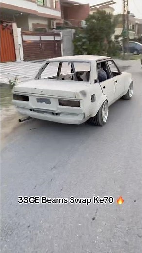 Toyota Corolla Ke70 3SGE beams Swap 🔥👌🏻