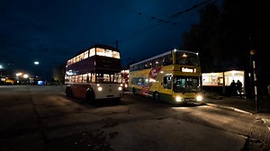 3.7K views · 26 reactions | One from Saturday evening The Trolleybus Museum at Sandtoft at the final event of the season The Twilight event 1/11/2025 #trolleybus #sandtoft #museum #buses #bus #twilight #events | Brian Hall | Facebook