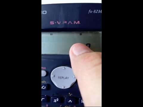 Resetear MODO en calculadora casio