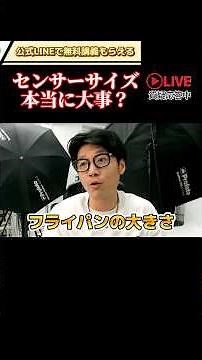 Does camera sensor size matter?