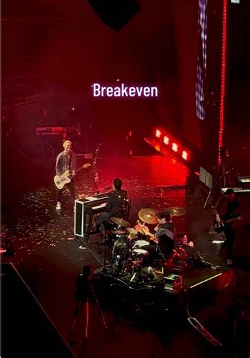 Breakeven @The Script - The Script Satellites World Tour - Singapore 08 February 2025 #thescriptbreakeven #sgconcert #fyp
