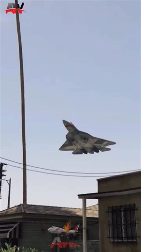 Fighter Jets Dangerous Descent Collides with Tree Explodes CrashLands in City | Airplane World