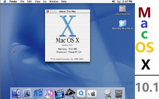 MacOSX10.1安装体验