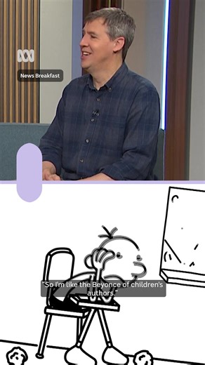 The 'Diary of a Wimpy Kid' books have sold 300 million copies worldwide and delivered a movie franchise. Author and illustrator Jeff Kinney tells News Breakfast why he thinks he’s the “Beyonce of children’s authors”. #abcnewsbreakfast | News Breakfast