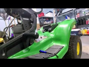 X300 John deere mower height knob