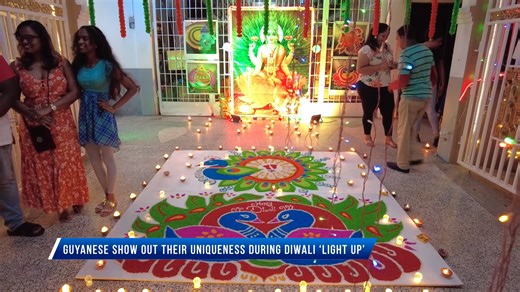 13K views · 1.8K reactions | WATCH || Guyanese show out their uniqueness during Diwali ‘light up’ | Department of Public Information | Facebook