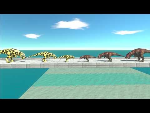 Ultimate Scale Up T-Rex vs Itself (Taxi Driver) - Massive Dinosaur Battle Simulator