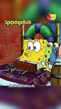 SpongeBob’s Fake Inflatable Muscle Arms 💪 #foryou #spongebob #edit #cartoon #funny