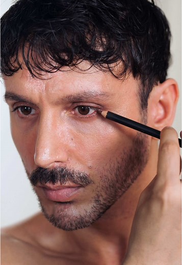 Masculine Subtle Enhancement for Almond Eyes