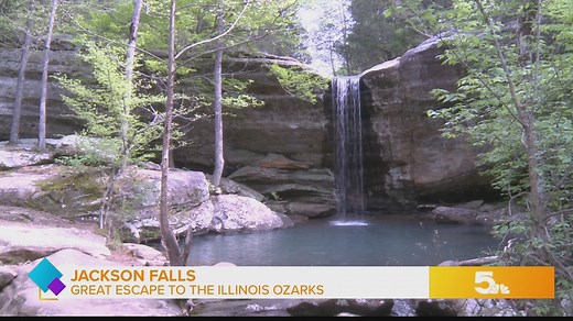 Jackson Falls is a perfect spot for the adventurous hiker