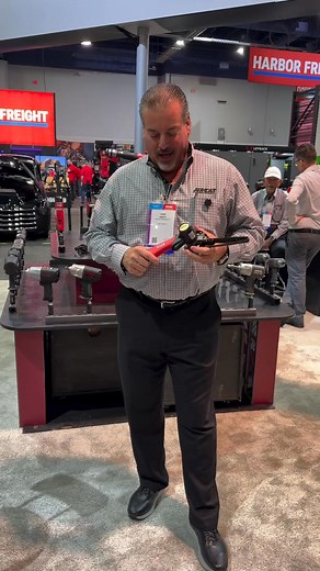 1.5K views · 19 reactions | Check out our 6325 ½” x 18” Belt Sander, live at The SEMA Show! Low weight at just 1.8 lbs, with a 0.6 HP non-stall motor and a self-locking arm for quick, easy belt changes. Stop by our booth to see it and more. #Aircat #semashow #SEMA2025 #BeltSander #ToolLife : Video courtesy of Tool Demos | Aircat Pneumatic Tools | Facebook